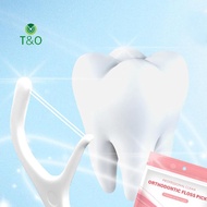 T&O 100pcs/Pa Orthodontic Floss Bar  Braet Steel Wire Slot  Floss For Orthodontic Teeth Orthodontic 
