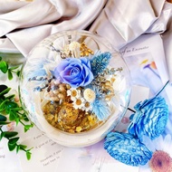 永不凋謝的財富永生花Orgonite金元寶