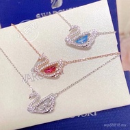 Swan Necklace Female Clavicle 520 Tanabata Gift Blue Diamond Romantic Chain S6GP