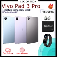 VIVO Pad 3 Pro 13inches Tablet Mediatek Dimensity 9300 144Hz 11500mAh 66W/ VIVO pad3 Snapdragon 8s G