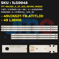 BACKLIGHT TV LG 49 Inch 49UJ652T-TB-ATITLJD 49LJ6100