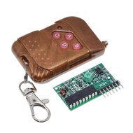 1PCS 1set IC 2262/2272 4CH 315Mhz Key Wireless Remote Control Kits Receiver Module