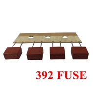 Square Fuse T0.5A T0.8A T1A T2.5A T3.15A T4A T5A T6.3A T8A T10A 250V 392 Plastic T2A LCD TV Power Bo