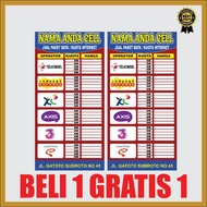 Data counter banner buy 1 get 1 free