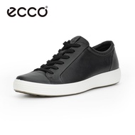 [SOFT.7 ]ECCO Men's Small White shoes  Genuine Leather Minimalist Casual Shoes Black 470364 XLHK