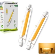 R7S LED Bulb 78mm 10W Dimmable (100W Equivalent), Warm White 3000K 1000LM, Energy Saving LED As J78m