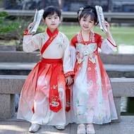 Hanfu Boys Children Ancient Tang Costume Chinese Performance Costume Girls Fairy Ancient Costume Chi