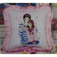 Cross Stitch Cross Stitch Pillow New Style Thread Embroidery Pillow One Simple Thread Embroidery Pil