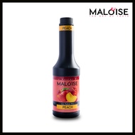 Maloise | Peach Syrup | 1000ml | Soda Drinks & Non-alcoholic cocktails syrup | Made in Malaysia | Ha