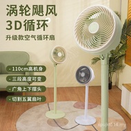 Household Electric Fan Gale Silent Dormitory Shaking Head Turbo Dual-Use Taiwan Stand Gale Floor Fan
