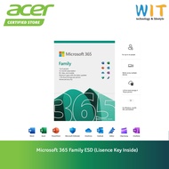 Microsoft Office 365 Family - 1 Year 6 Users