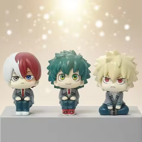 Anime Nendoroid Figures - Bakugou Katsuki Midoriya Izuku Todoroki Shoto Toga Himiko - Collectible Mo