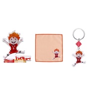 HAIKYU Shoyo Hinata in Nekoma uniform acrylic keychain/stand (Jump Shop Limited merch)