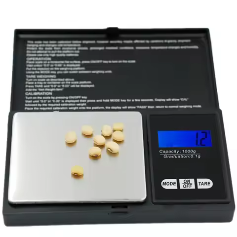 "200g/500g x 0.01g High-Precision Digital Scale-Portable Jewelry & Gold Gram Balance for Labs, Kitch