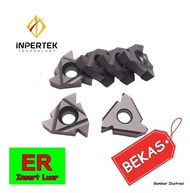 Insert Ulir 16 ER 125 Pisau Ulir Bekas Drat Carbide Mata Bubut