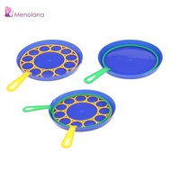 [Menolana] Bubble Wands Set, Giant Bubble Wands Toy Set Large Bubble Wands with Tray for Kids Outdoo