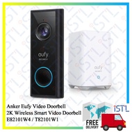 Eufy (by Anker) Video Doorbell 2K Wireless Smart Video Doorbell (Add-on Unit) T82101W1