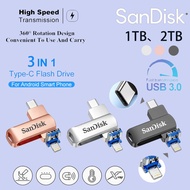 SanDisk Ultra Dual Drive Go USB 3.0 Flash Drive Type-C (SDDDC3) 1TB/2TB Type-C 2 in 1 Mobile Phone U