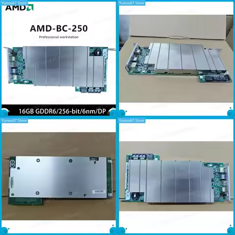 For AMD BC250 Graphics Card 16GB GDDR6 256Bit GPU Video Card Brand New Single Card For Desktop PC