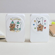 1107 BE HAPPIER 22.5W折疊式三合一Qi2磁吸支架無線充電器