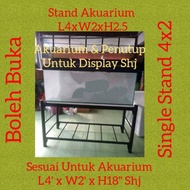 Single Stand Untuk Aquarium "L4xW2xH18"