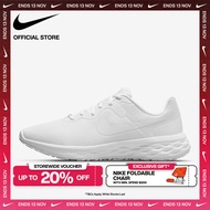 Nike Men's Revolution 6 Next Nature Road Running Shoes - White