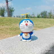 Patung Doraemon Pepatung Buluh, Boneka Model Kartun Besar Doraemon Kucing Robot, Hadiah Hari Lahir