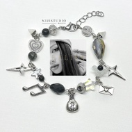 Lalisa bracelet blackpink inspired coquette y2k beaded braceletwatch watch+ ̊