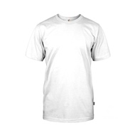 T SHIRT KOSONG LENGAN PENDEK LELAKI MICROFIBER ROUND NECK T SHIRT WHITE BAJU KOSONG PLAIN T SHIRT BA