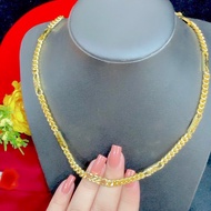 Dây chuyền nam lẫn nữ chữ N mạ vàng 24k