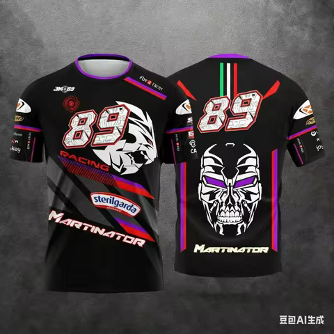 2026 NEW MOTORCYCLE RACING T-SHIRT - RIDER #89 JORGE MARTÍN & RIDER #72 MARCO BEZZECCHI FAN CASUAL T