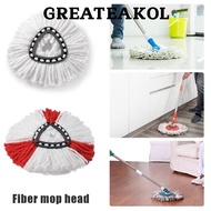 GREATESKOL Mop Head Triangle For O-Cedar/Vileda Spin Mop Microfiber for O-Cedar/Vileda