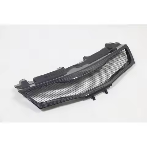 For Honda Civic FN2 Type R Genuine Carbon Fiber Grille No Logo Grille Civic FN2 Mugen Style