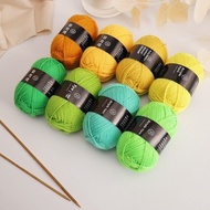 Hand Knitting Acrylic Yarn for Dolls, Cushions, Pillows - Soft and Durable 4-Ply Medium Thick Yarn