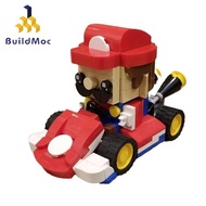 Mario Kart car Model Building Blocks Assembly Toys Gifts 241PCS Bricks Buildmoc