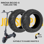 8INCH INNOVA 8X3.00-5 TUBELESS KAABO MANTIS 8 ELECTRIC SCOOTER TIRE REPLACEMENT