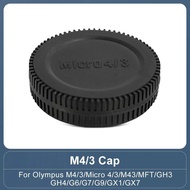 Camera Front Cap Body Cap Rear Lens Cap for Olympus M4/3 Micro 4/3 M43 MFT GH3 GH4 G6 G7 G9 GX1 GX7 