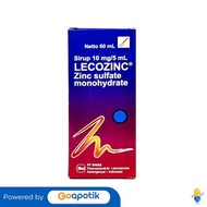 LECOZINC 10 MG/5 ML SYRUP 60 ML
