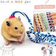 CHIHIRO Pet Hamster Leash, Nylon Adjustable Pet Cage Leash, High Quality 1.4m Walking Leash Rat Mous