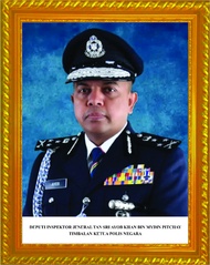 MALAYSIA GOLDEN FRAME POTRAIT / CLEAR QUALITY PORTRAIT / POTRET Bingkai Kayu AGONG & PERMAISURI PERD