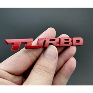 Perodua Ativa Stylist 3D Metal TURBO Emblem Car Emblem