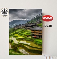 POSTER PEMANDANGAN ALAM/POSTER DINDING PEMANDANGAN/HIASAN DINDING/FOTO PEMANDANGAN ALAM /WALLDECOR