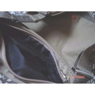 全新 ZACE-EXPRESS 米色 米白 側肩背包 帆布包