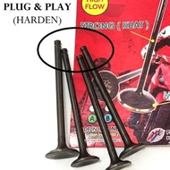 Racing Valve Umbrella BRT MX KING R15 VIXION NVA NVL XABRE JUPITER MX 22 19 23 20 4.5mm Carbon Valve