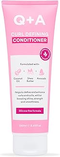 Q+A Curl Defining Conditioner for Hair (250ml), Hair Conditioner, Anti-Frizz, Hydrating Conditioner 