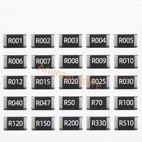 10PCS SMD Sampling Resistor1206 2512 R001 R002 R005 R006 R010 R015 R020 R022 R025 R050 R070 R100 R12