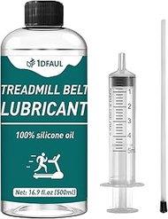 1DFAUL 500ml Treadmill Oil Belt Lubricant, Silicone Treadmill Lubricant for Belt High Temperature Re