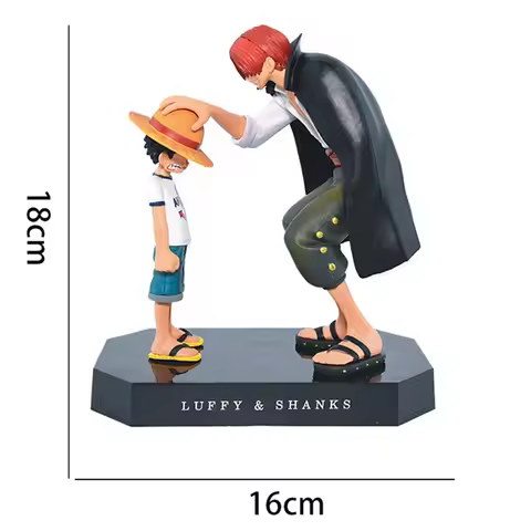18cm One Piece Luffy Action Figures Model Toys Pvc Monkey D. Luffy Figures One Piece Anime Statue Mo