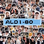6-80pcs ALPHA DRIVE ONE Sticker EUPHORIA BOYS PLANET Laser Lomo Cards Lee woon An Xin He Xinlong Pho