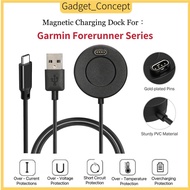 For Garmin Forerunner 965 955 945 935 745 255 245 165 158 45 55 Charger Charging Dock